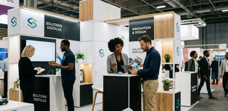 image d'un stand modulaire