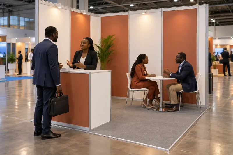 Stand modulaire 9m2 en Côte d’Ivoire